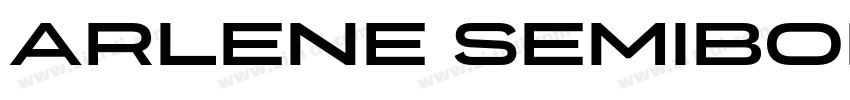 Arlene SemiBold字体转换